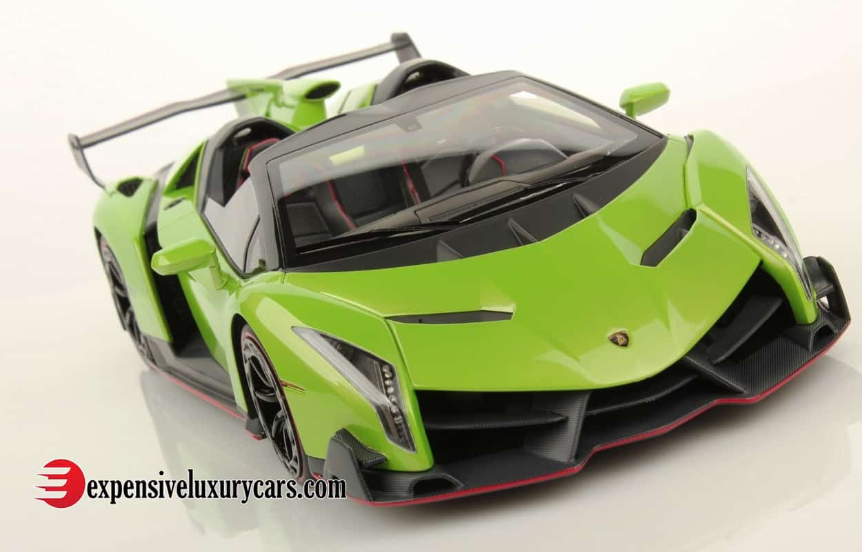 Lamborghini Veneno Roadster most expensive luxury cars