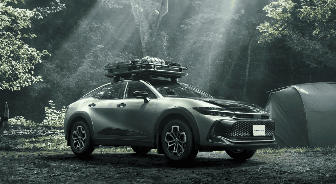 Japan Gets a Taste of Adventure with Toyota's All-New Crown Crossover Landscape Trim